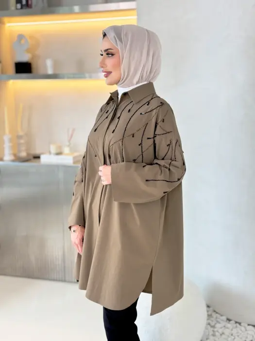 قميص من القطن البوبلين image 7