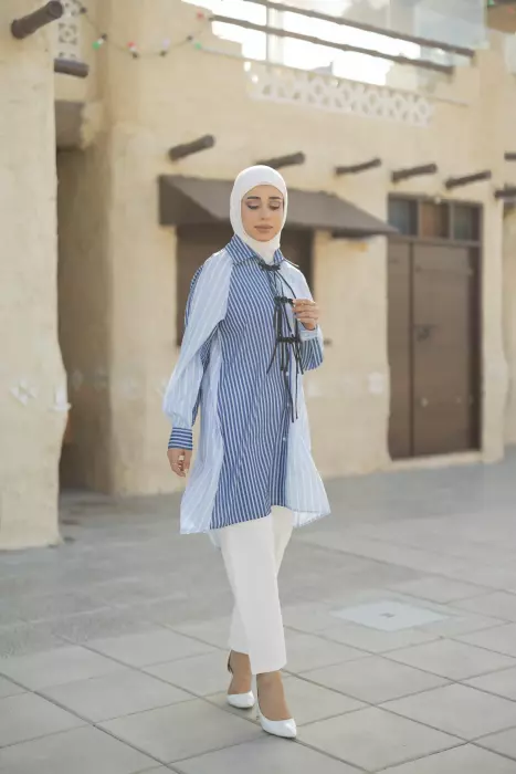 Elegant Long Cotton Shirt image 0