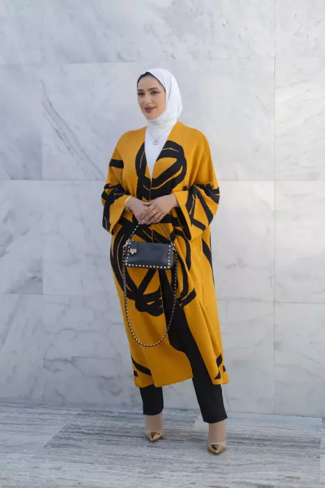 جاكيت شتوي من خام التريكو - كركمي - FS image 0