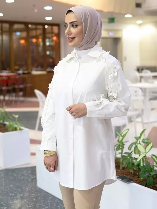 Cotton Lace Shirt image 1