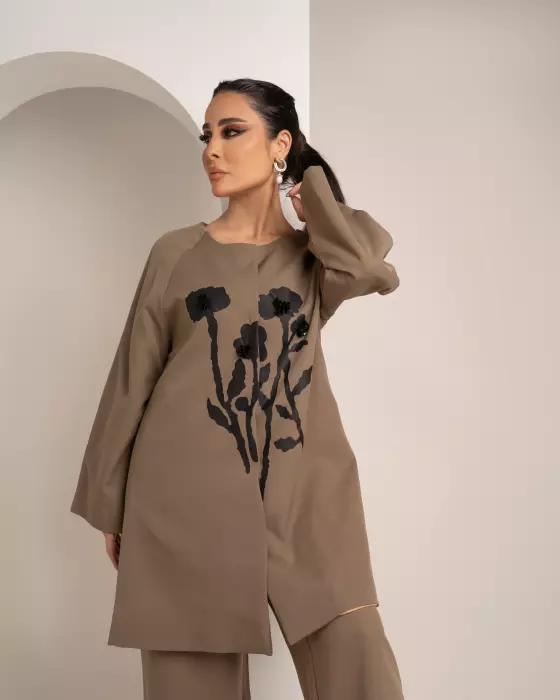 Distinctive Crepe Jacket image 11