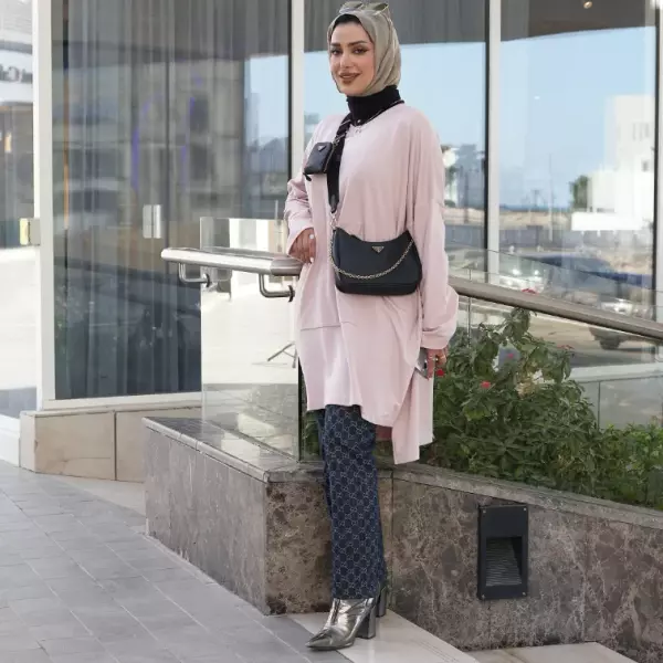 بلوزة من القطن مع طباعة image 3