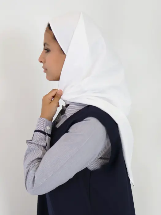 حجاب مدرسي قطني image 1
