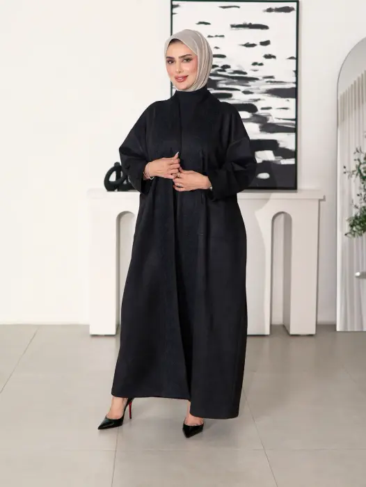 جاكيت طويل من الشامواه image 12