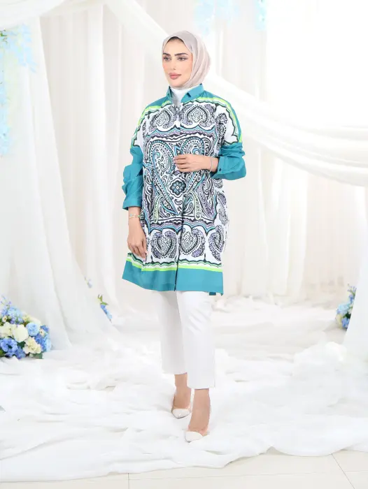 قميص قطني مميز - تيفاني - FS image 0