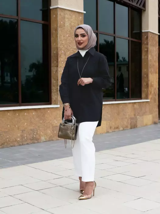 قميص قطني لؤلؤي image 10