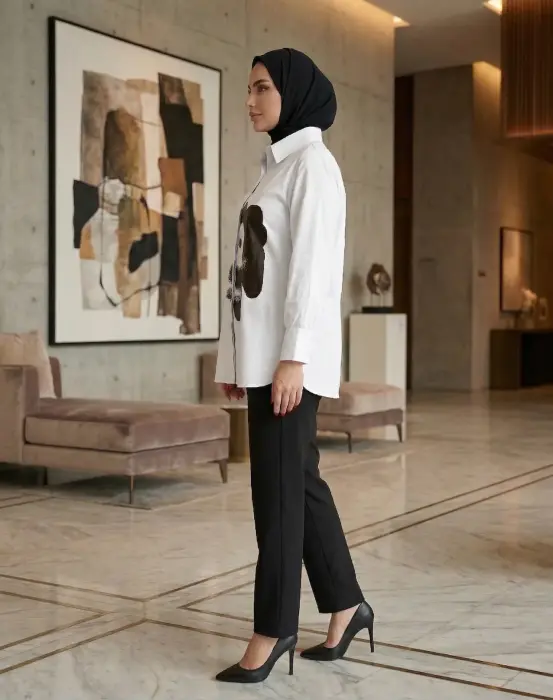 Cotton Shirt With Print image 1