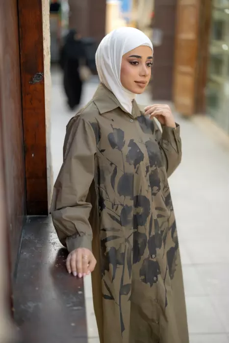 فستان قطني عصري image 2
