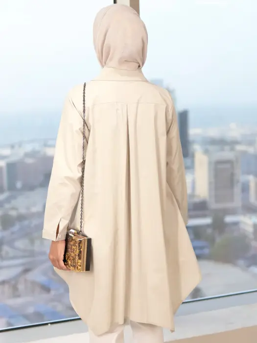 قميص قطني نسائي مع ورد image 3