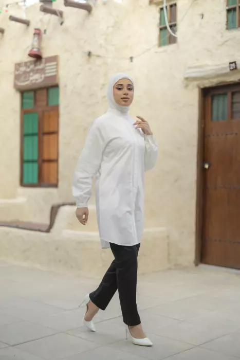 قميص قطني نسائي ناعم image 8