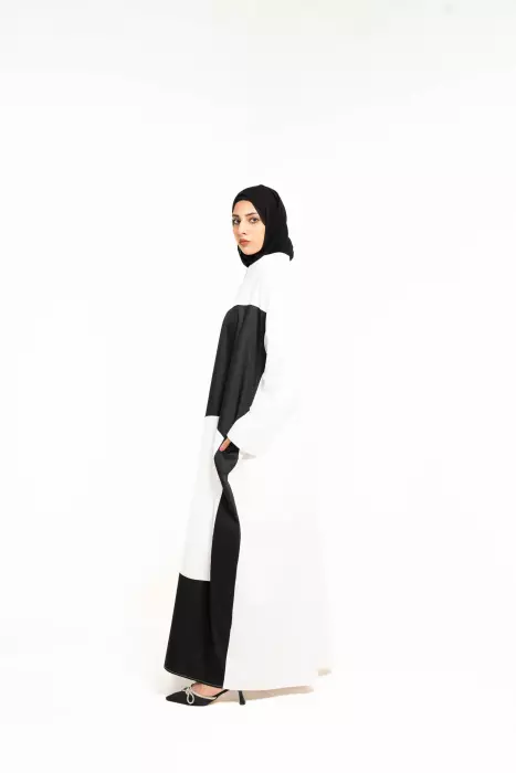 فستان من القطن الملون image 5