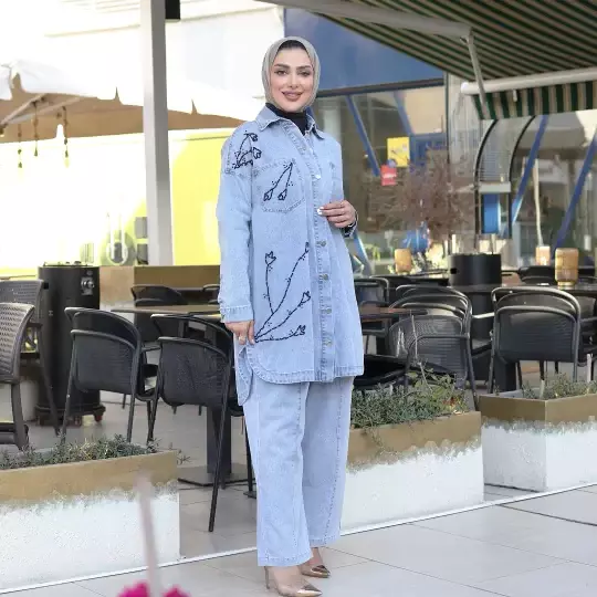 Stylish Denim Shirt - Blue Jeans - 2 image 0
