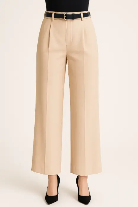 Trousers with belt image 0