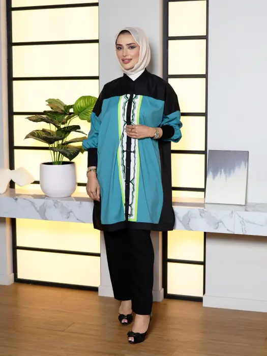 Unique patterned cotton shirt image 0