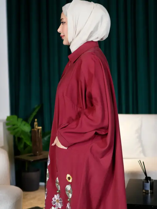 Long shirt made of soft tensile fabric image 6