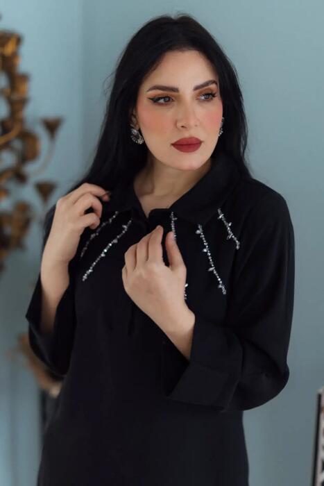 Tencel Blouse - Black - 1 image 3