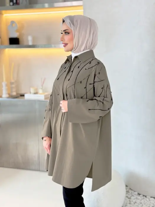 قميص من القطن البوبلين image 10