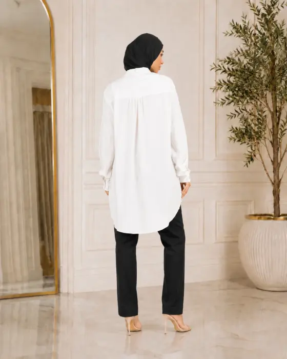قميص من الشيفون image 3