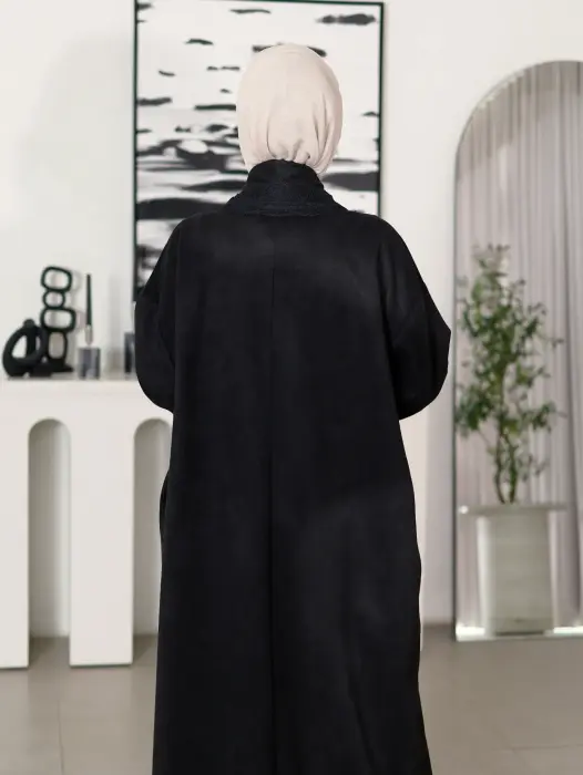جاكيت طويل من الشامواه image 15