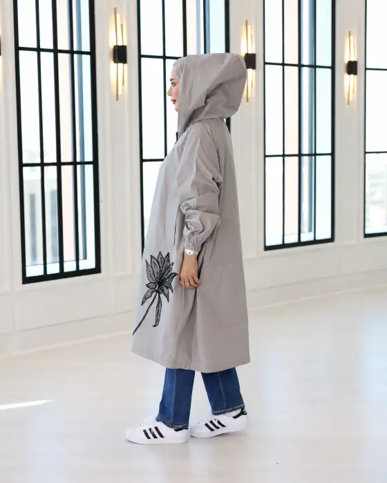 جاكيت طويل عملي ومريح image 5