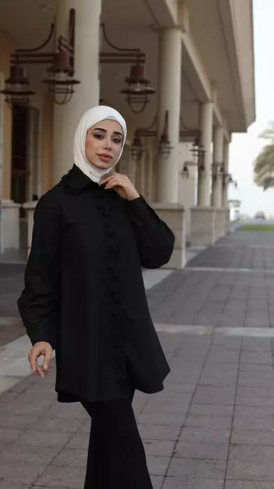 قميص من قماش الدانتيل image 6