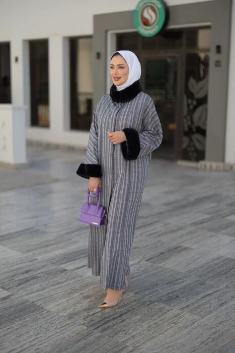 جاكيت شتوي من التريكو - بيج - 2 image 0