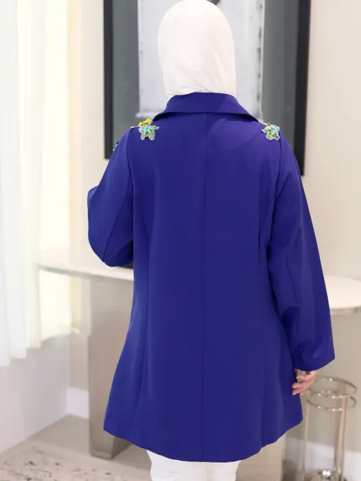 جاكيت بليزر بشك ملون image 11