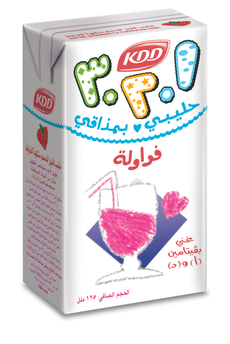 KDD STRAWBERRY MILK 125 ML image 0