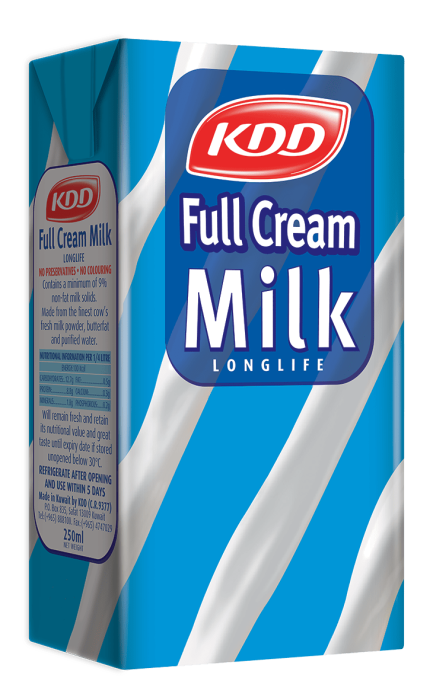 KDD FULL CREAM MILK  250 ML image 0