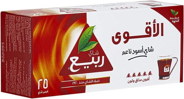 شاي ربيع الأقوى 25 كيس image 0