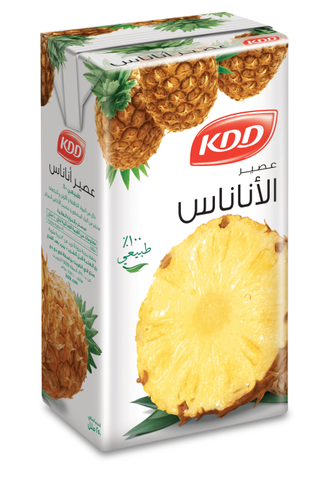 عصير أناناس علامة كي دي دي 250 مل image 0