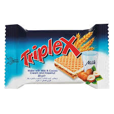 Triplex Wafer Cream Cocoa, Milk and Hazelnut ( 24 Pcs ) image 1