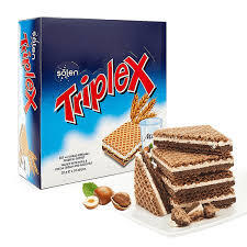 Triplex Wafer Cream Cocoa, Milk and Hazelnut ( 24 Pcs ) image 0