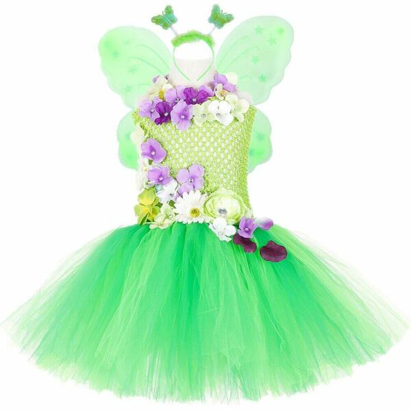 kids green dress ملابس أطفال image 0