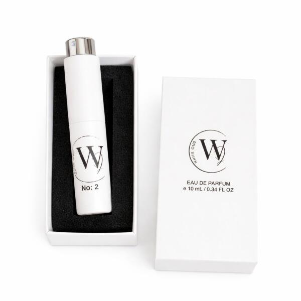 عطر No: 2 من White Oud Co. Indian Oud & Saffron Eau de Parfum – 10ml image 2