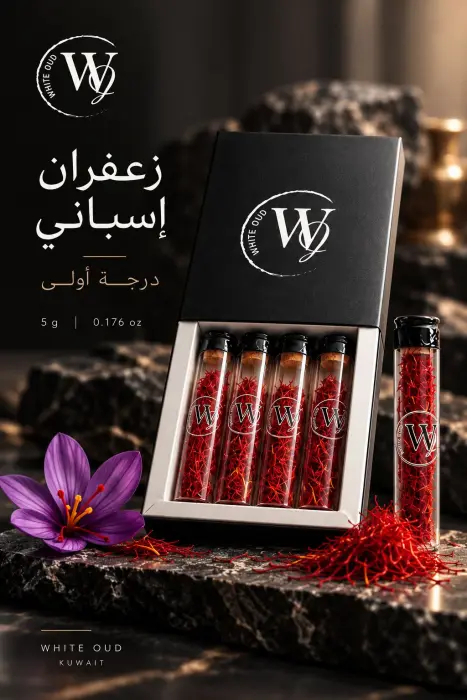 زعفران إسباني فاخر درجة أولى image 0