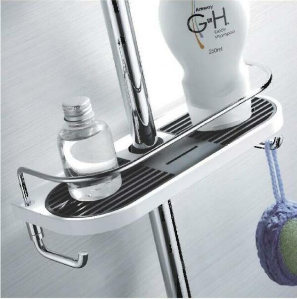 SHELF FOR SLIDE RAIL-WHITE&CHROME -CB-F31310WC*                                                                                                                                                                                                            image 0