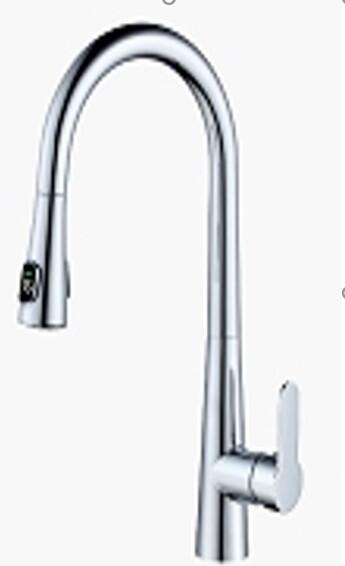 KITCHEN FAUCET PULL DOWN-CHROME  -OB-D55AB                                                                                                                                                                                                                 image 0
