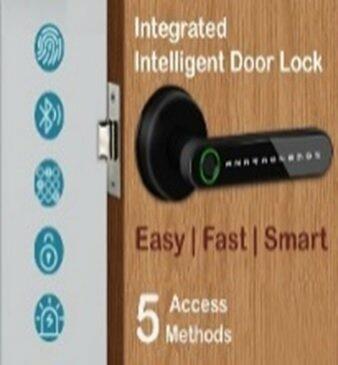 SMART DOOR LOCK -BLACK -L1*                                                                                                                                                                                                                                image 0