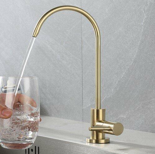 FILTER TAP -BRUSHED GOLD  -YS-12225BG                                                                                                                                                                                                                      image 0