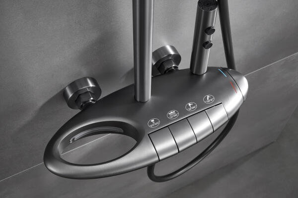 SHOWER SET- GREY -LY-GQ-UFO                                                                                                                                                                                                                                image 0