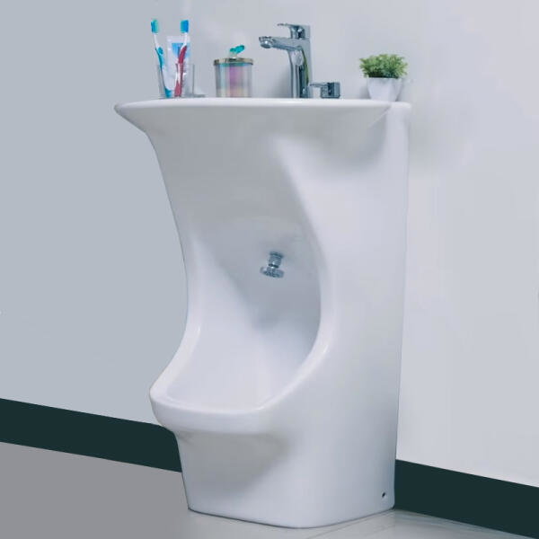 Basin with faucet and accessories image 0