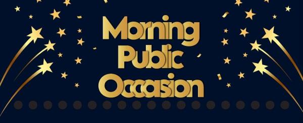 PUBLIC OCCASION Morning image 0