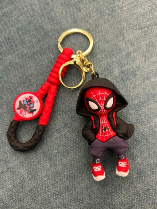 Disney Marvel - Spider Man Doll Keychains Black image 0