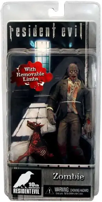 Resident Evil Series 1 Zombie with Dog Action Figure image 2