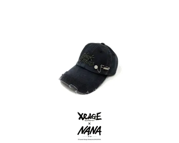 BLACK STONES Cap (with NANA PIN) image 0