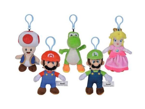SIMBA - Super Mario Plush Keychains 13Cm image 0