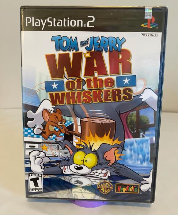 Tom and Jerry War of the whiskers (PS2 - USA Factory Sealed) image 0
