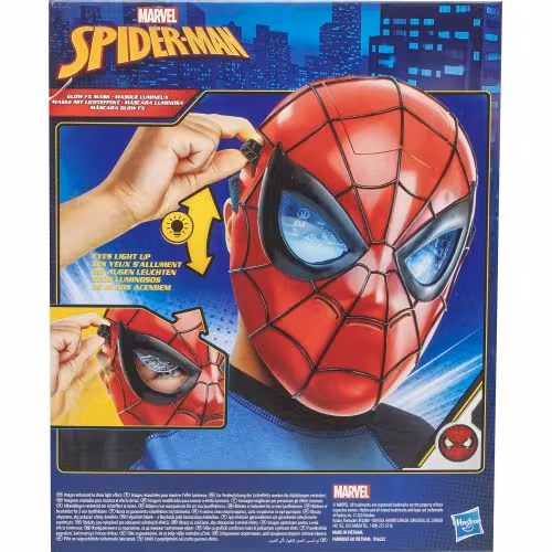 Spiderman Marvel Spider-Man Glow FX Mask image 2