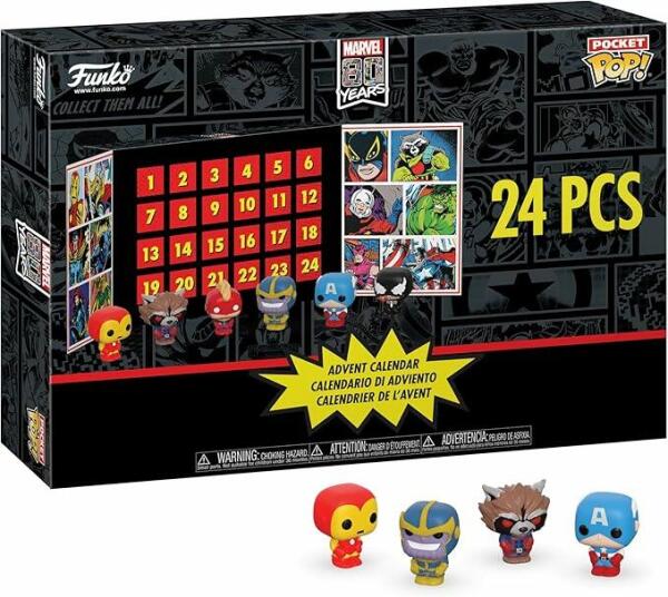 Funko Advent Calendar: Marvel 80th Anniversary, 24Pc image 0